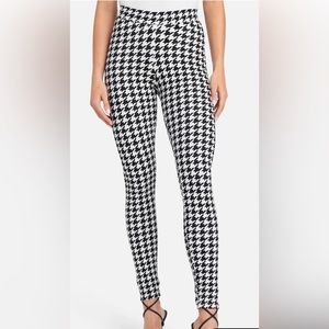 Bebe Houndstooth Leggings Size XS